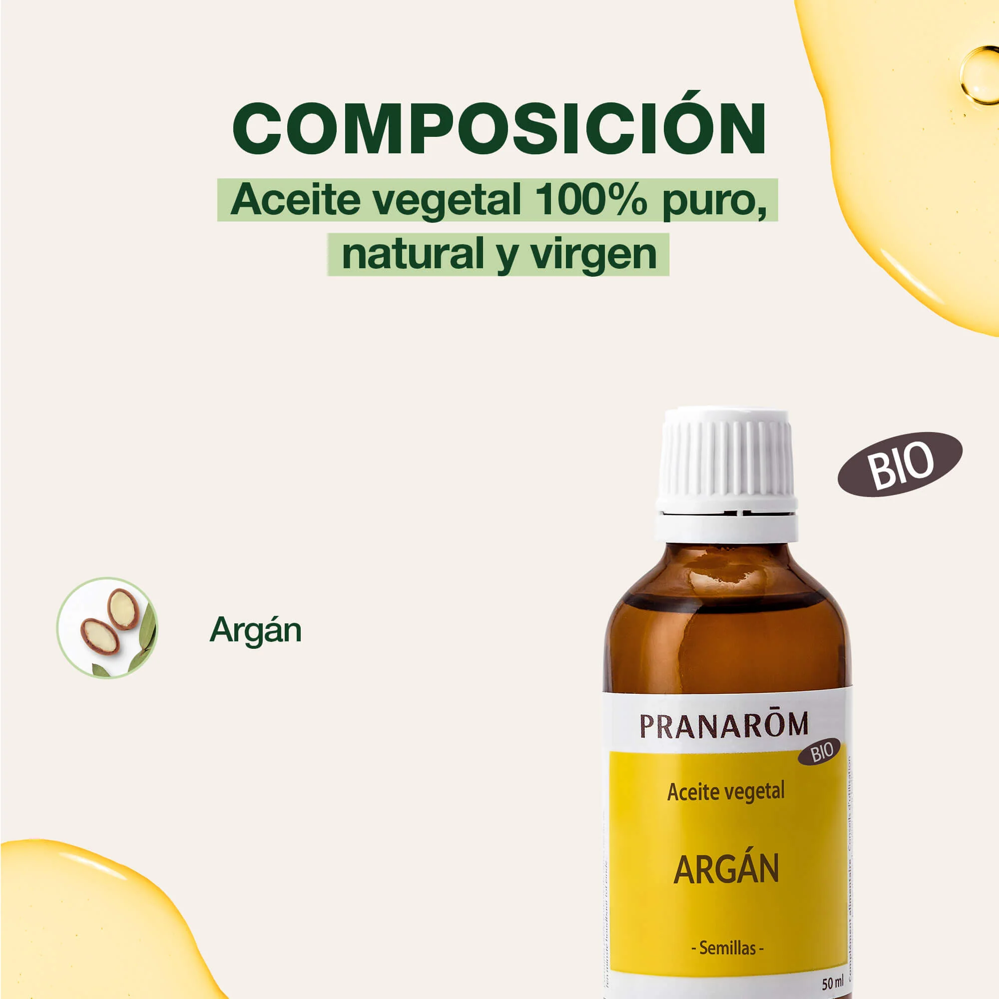 Aceite Vegetal Argán 50 ml - Bio - Image 4