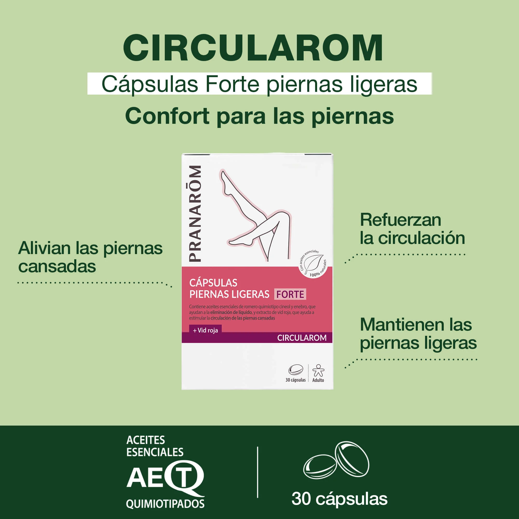 Circularom Cápsulas Forte - Piernas Ligeras - Image 2