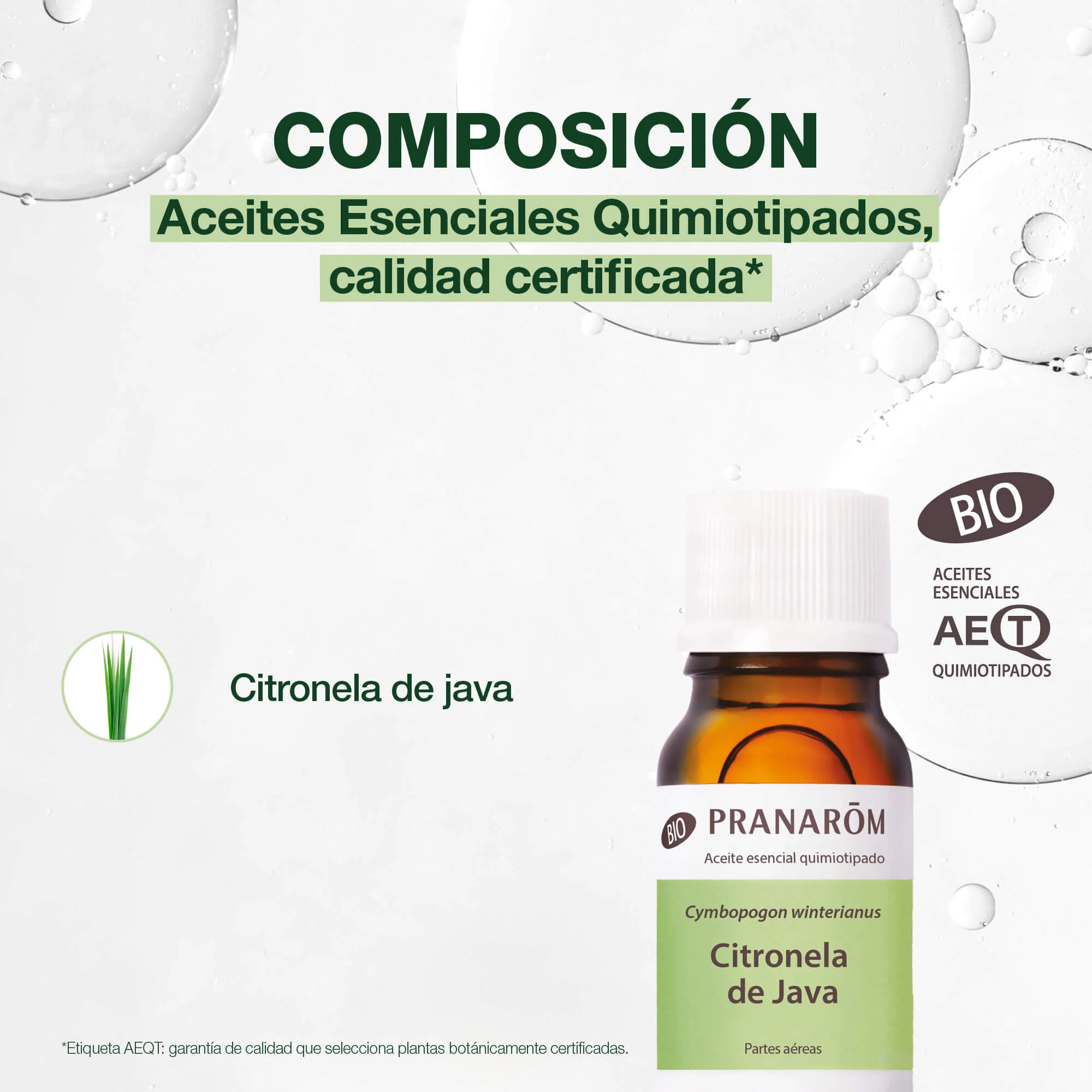 Aceite Esencial Citronela de Java 10 ml - Bio - Image 3