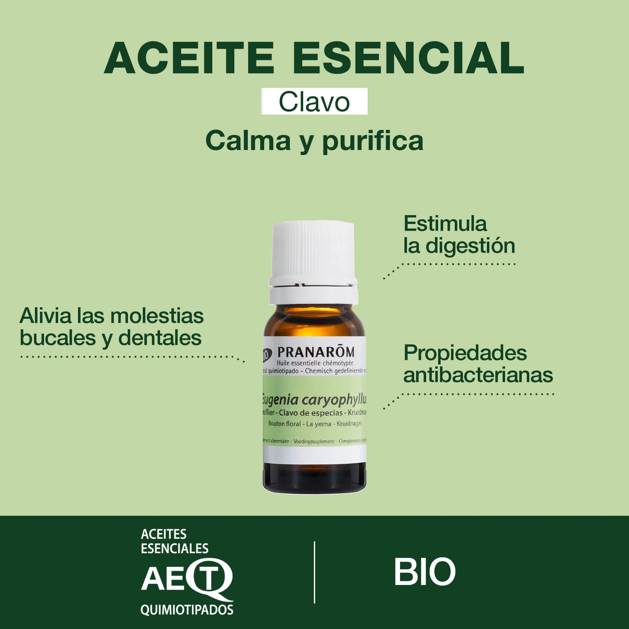 Aceite Esencial Clavo de Especias 10 ml - Bio - Image 2
