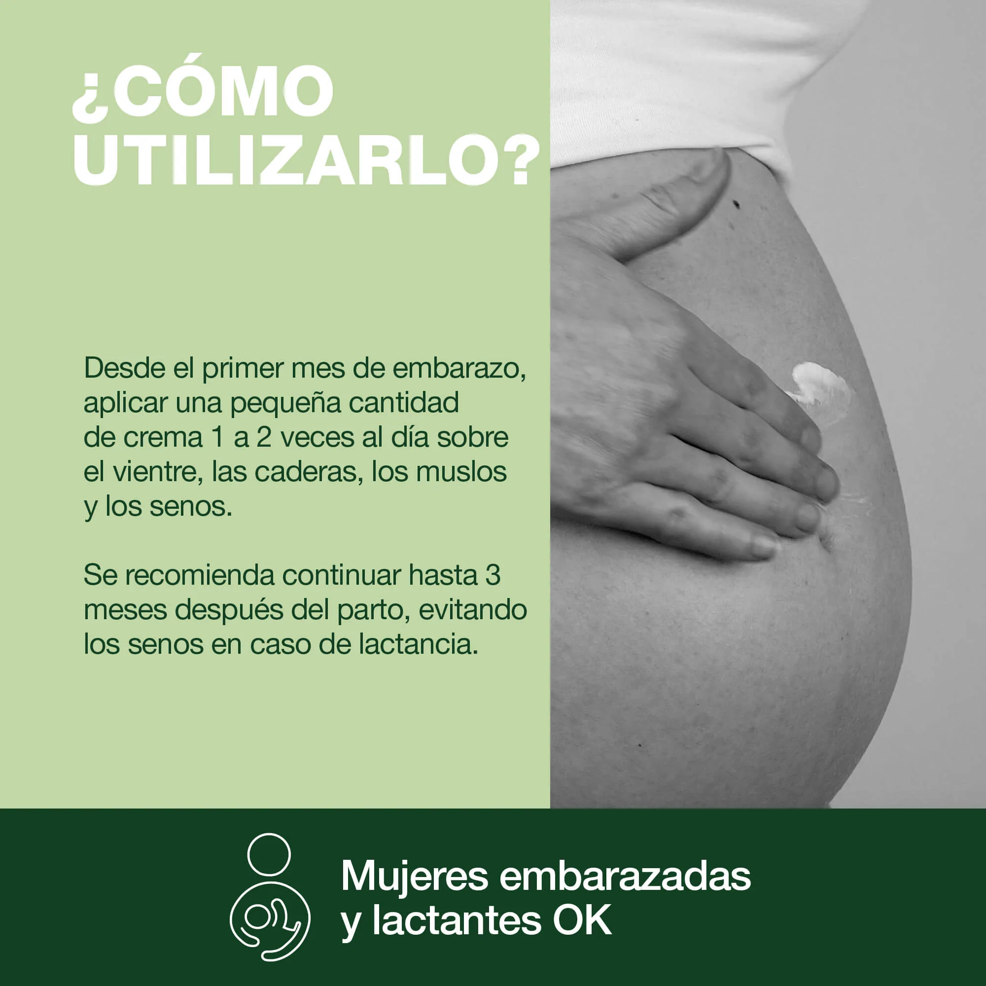 Maternidad Crema de Masaje Antiestrías 100 ml - Bio - Image 5