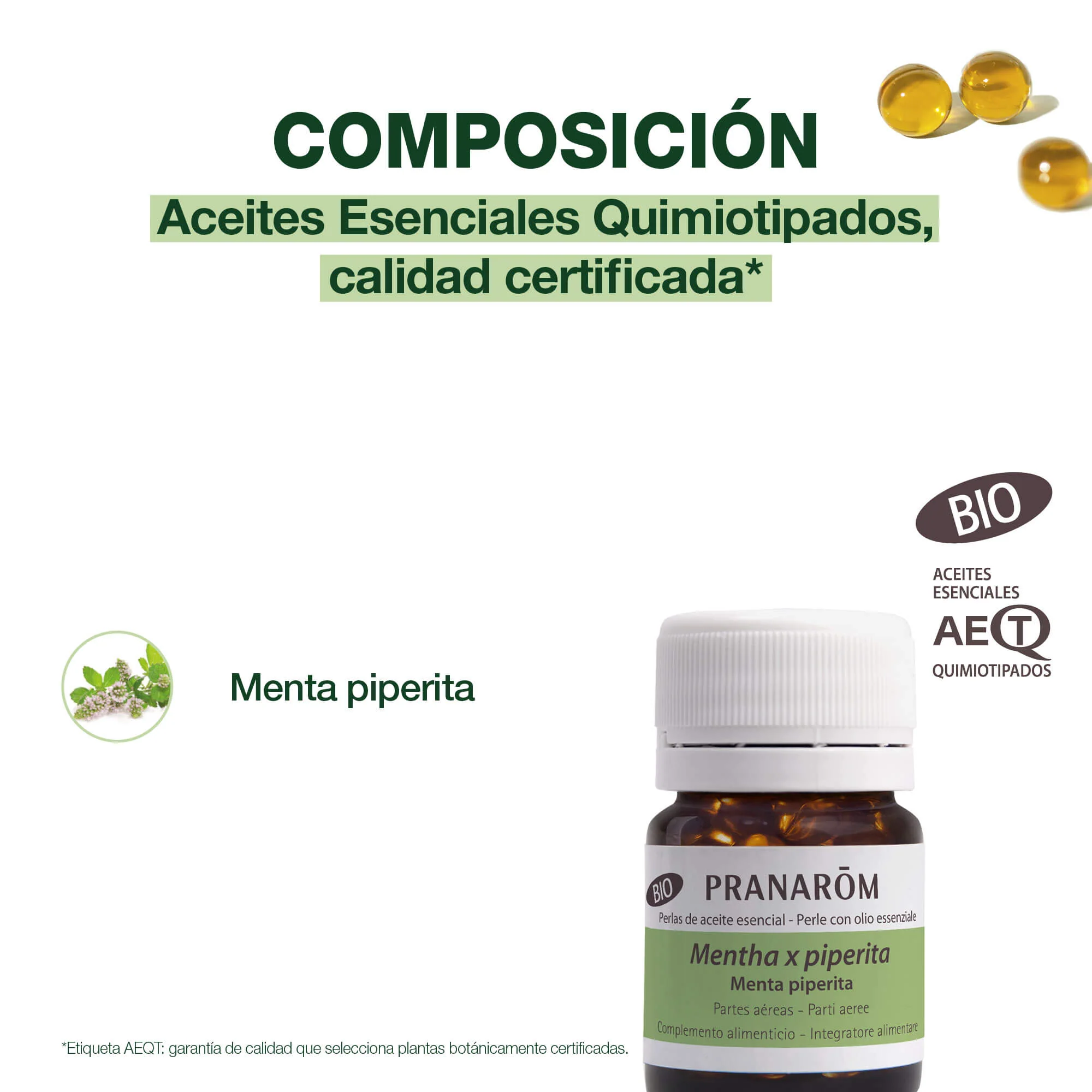 Aceite Esencial Perlas Menta Piperita - Bio - Image 4