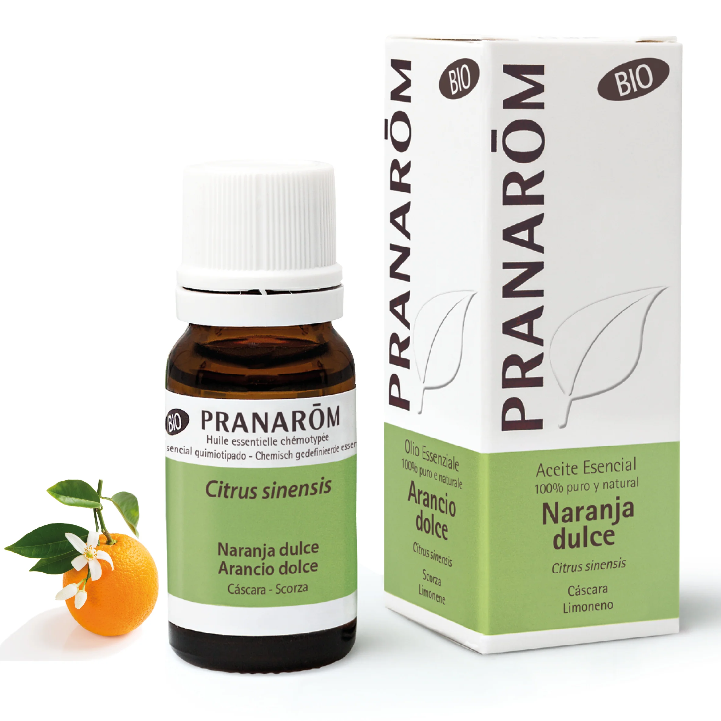 Aceite Esencial de Naranja Dulce Cascara - Bio