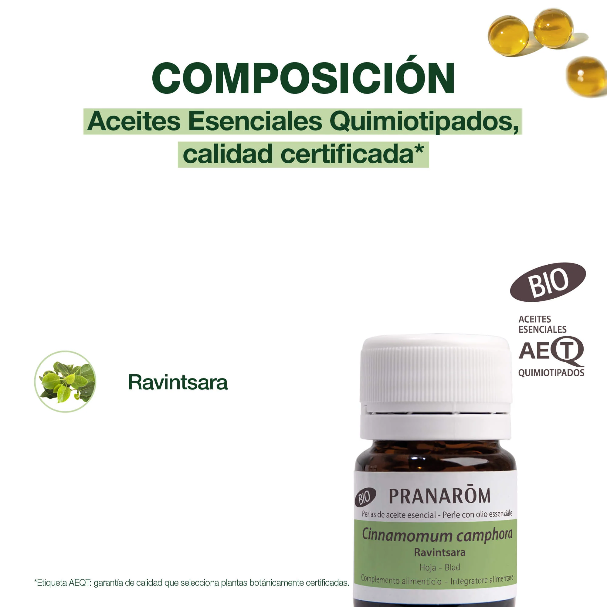 Aceite Esencial Perlas Ravintsara - Bio - Image 4